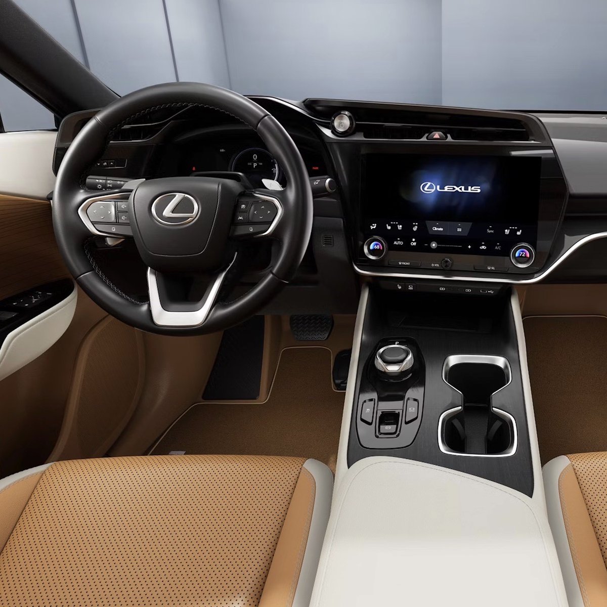 Poste de conduite Tazuna du Lexus RZ